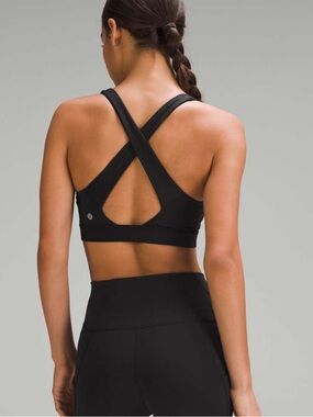 Lululemon black Envital bra sz 12